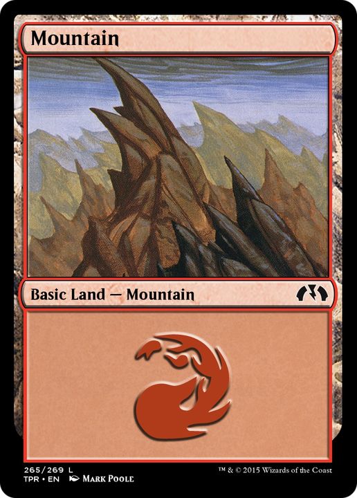 Mountain in the group Magic the Gathering / Sets / Tempest Remastered at Proxyprinters.com (63315)