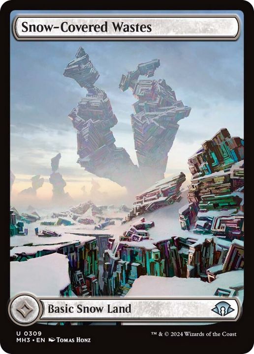 Snow-Covered Wastes in the group Magic the Gathering / Sets / Modern Horizons 3 Commander at Proxyprinters.com (63320)