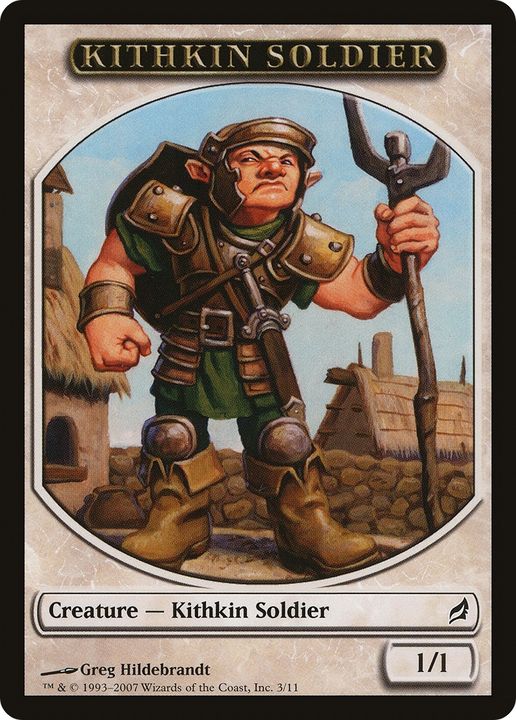 Kithkin Soldier in the group Magic the Gathering / Types / Colors / White at Proxyprinters.com (63330)