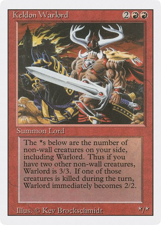 Keldon Warlord in the group Singles at Proxyprinters.com (63346)