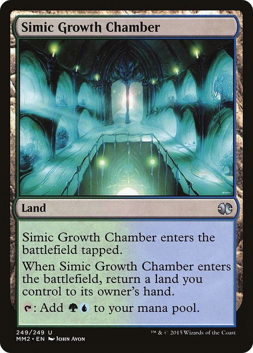 Simic Growth Chamber in the group Magic the Gathering / Sets / Modern Masters 2017 at Proxyprinters.com (63376)