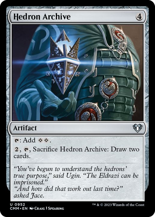 Hedron Archive in the group Magic the Gathering / Sets / Commander Masters at Proxyprinters.com (63421)