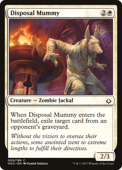 Disposal Mummy in the group Magic the Gathering / Types / Creatures / Zombie at Proxyprinters.com (63441)