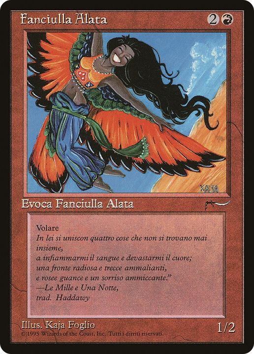 Bird Maiden in the group Magic the Gathering / Sets / Rise of the Eldrazi Tokens at Proxyprinters.com (63461)