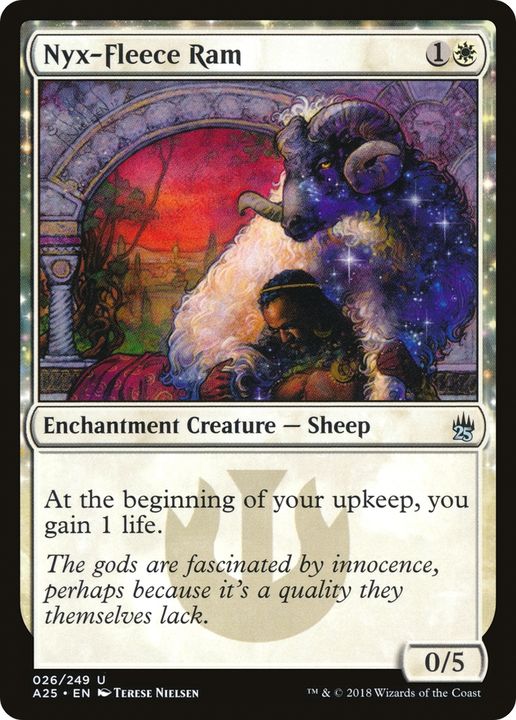 Nyx-Fleece Ram in the group Magic the Gathering / Sets / Masters Edition III at Proxyprinters.com (63476)