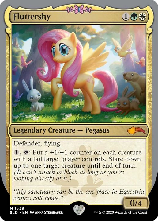 Fluttershy in the group Magic the Gathering / Sets / Secret Lair / Secret Lair Drop at Proxyprinters.com (63477)