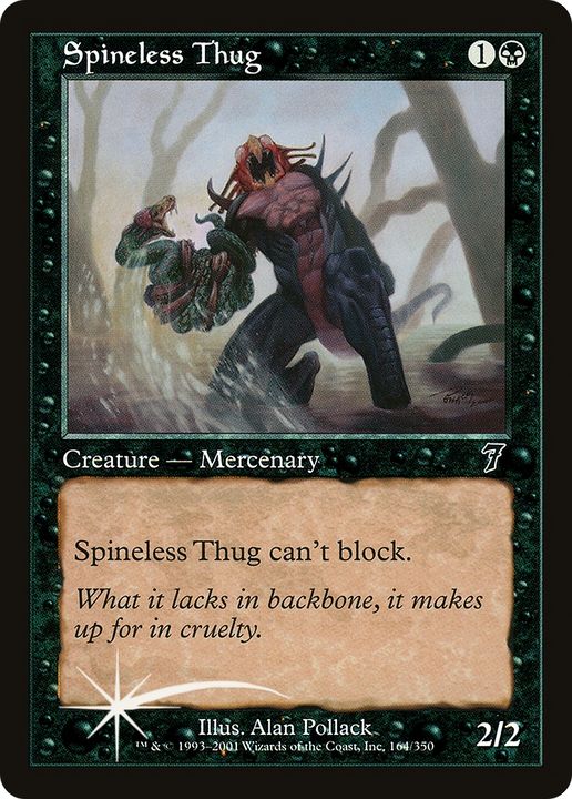 Spineless Thug in the group Magic the Gathering / Sets / Seventh Edition at Proxyprinters.com (63529)