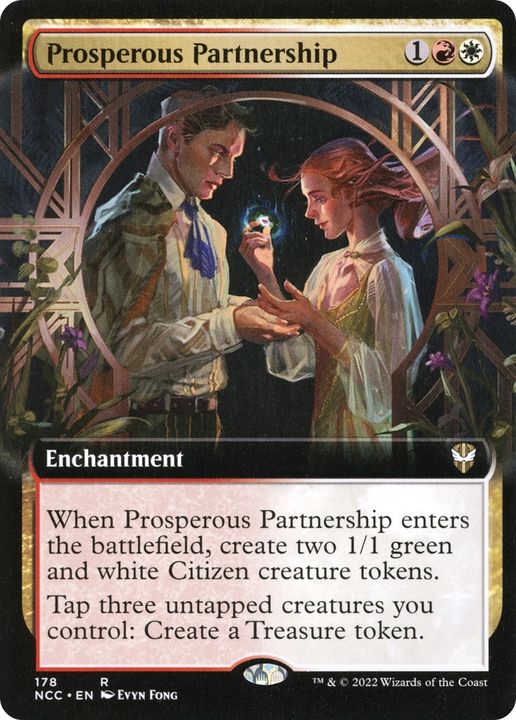 Prosperous Partnership in the group Magic the Gathering / Types / Enchantment / Enchantment at Proxyprinters.com (63540)