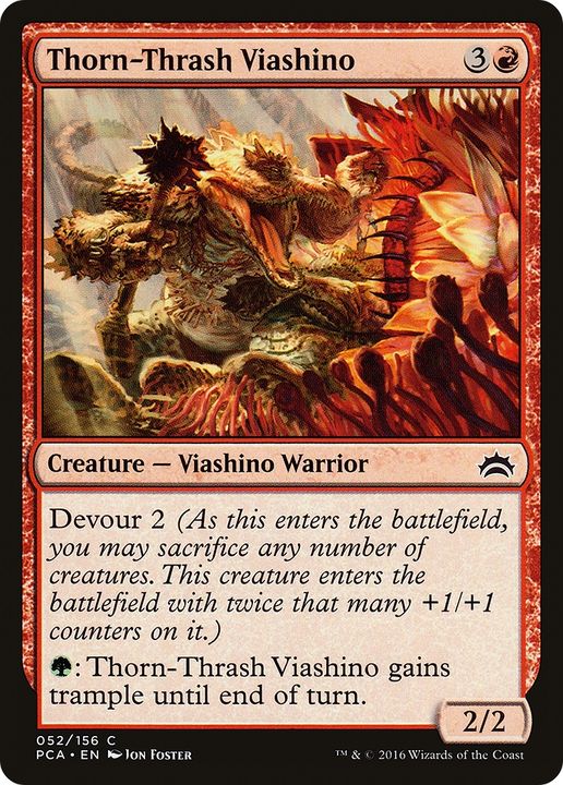 Thorn-Thrash Viashino in the group Magic the Gathering / Types / Creatures / Warrior at Proxyprinters.com (63558)