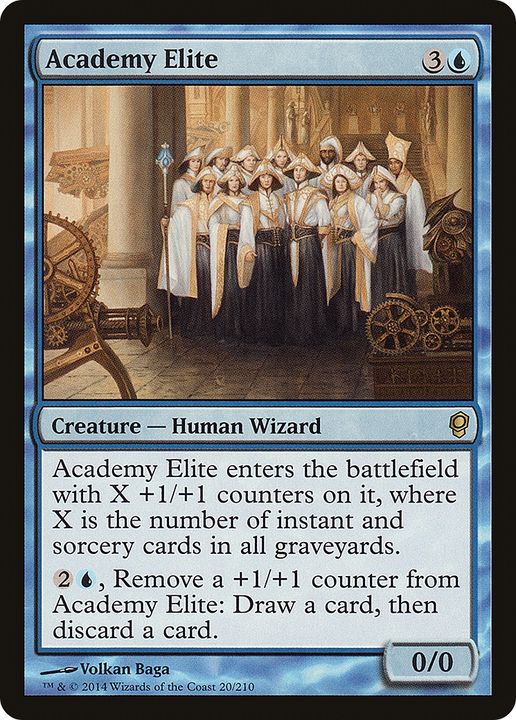 Academy Elite in the group Magic the Gathering / Types / Creatures / Wizard at Proxyprinters.com (63559)