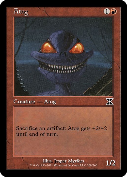 Atog in the group Magic the Gathering / Types / Colors / Red at Proxyprinters.com (63580)