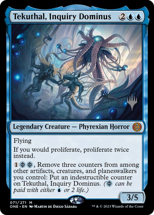 Tekuthal, Inquiry Dominus in the group Magic the Gathering / Types / Colors / Blue at Proxyprinters.com (63604)