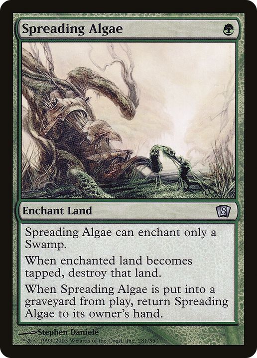 Spreading Algae in the group Magic the Gathering / Types / Colors / Green at Proxyprinters.com (63611)