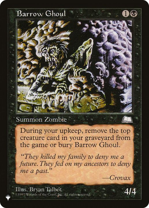 Barrow Ghoul in the group Advanced search at Proxyprinters.com (63623)