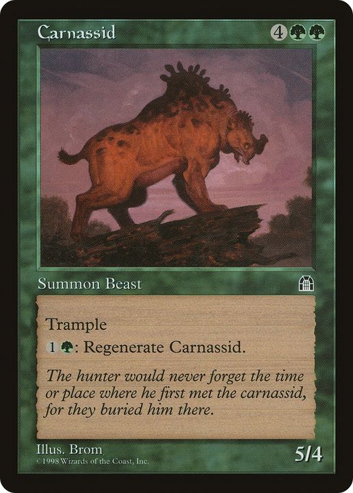 Carnassid in the group Magic the Gathering / Types / Colors / Green at Proxyprinters.com (63624)