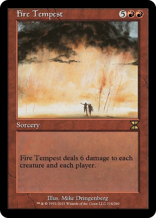 Fire Tempest in the group Magic the Gathering / Types / Colors / Red at Proxyprinters.com (63675)