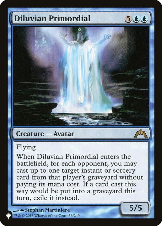 Diluvian Primordial in the group Magic the Gathering / Types / Colors / Blue at Proxyprinters.com (63680)