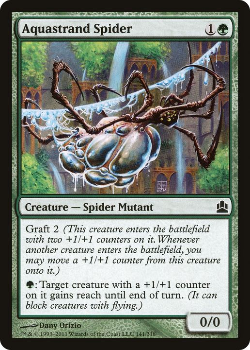 Aquastrand Spider in the group Magic the Gathering / Types / Colors / Green at Proxyprinters.com (63698)