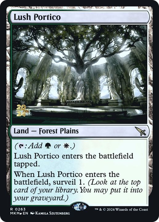 Lush Portico in the group Magic the Gathering / Types / Land / Forest at Proxyprinters.com (63739)