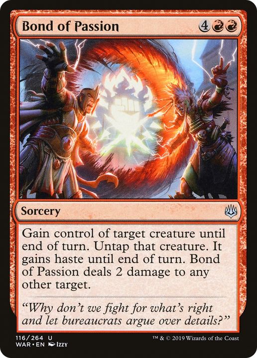 Bond of Passion in the group Magic the Gathering / Types / Colors / Red at Proxyprinters.com (63756)