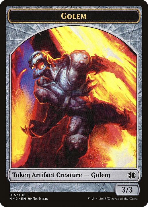 Golem in the group Magic the Gathering / Sets / Modern Masters 2017 Tokens at Proxyprinters.com (63757)