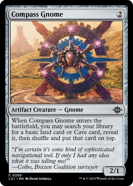 Compass Gnome in the group Magic the Gathering / Types / Colors / Colorless at Proxyprinters.com (6377)