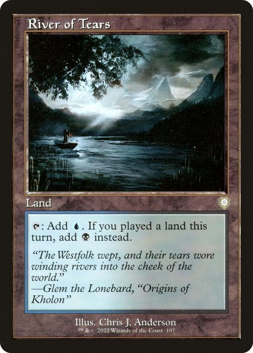 River of Tears in the group Magic the Gathering / Types / Colors / Colorless at Proxyprinters.com (63794)