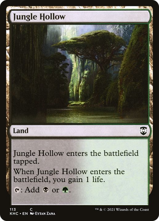 Jungle Hollow in the group Magic the Gathering / Types / Colors / Colorless at Proxyprinters.com (63795)