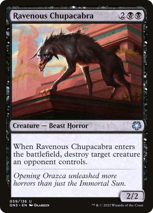 Ravenous Chupacabra in the group Advanced search at Proxyprinters.com (6382)