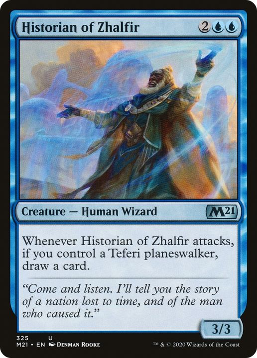 Historian of Zhalfir in the group Magic the Gathering / Types / Creatures / Wizard at Proxyprinters.com (63833)