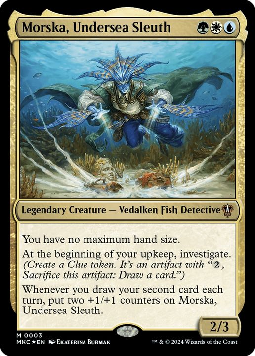 Morska, Undersea Sleuth in the group Magic the Gathering / Sets / Murders at Karlov Manor Commander at Proxyprinters.com (63845)