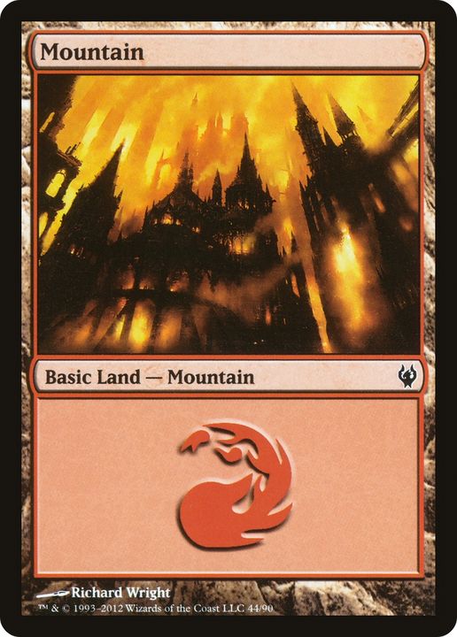 Mountain in the group Magic the Gathering / Sets / Duel Decks: Izzet vs. Golgari at Proxyprinters.com (63884)