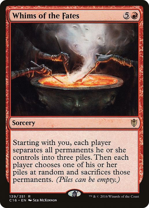 Whims of the Fates in the group Magic the Gathering / Sets / Commander 2016 at Proxyprinters.com (63889)