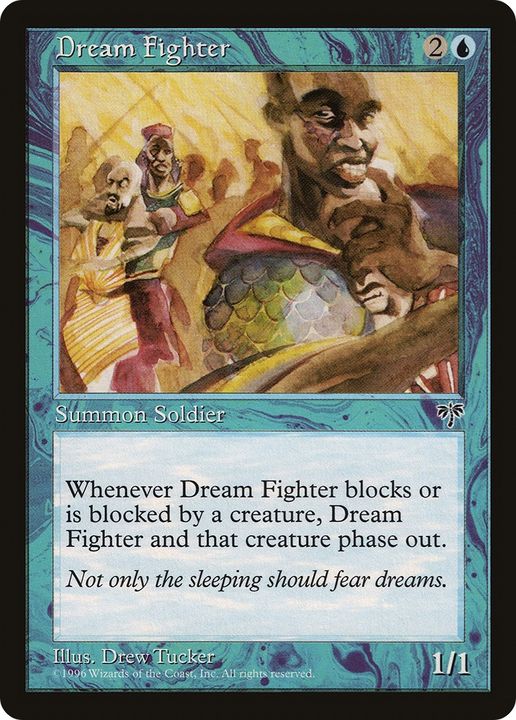 Dream Fighter in the group Magic the Gathering / Types / Creatures / Human at Proxyprinters.com (63896)