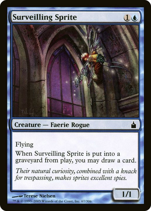 Surveilling Sprite in the group Magic the Gathering / Types / Colors / Blue at Proxyprinters.com (63899)