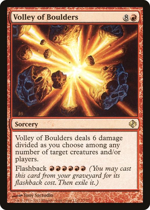 Volley of Boulders in the group Magic the Gathering / Types / Colors / Red at Proxyprinters.com (63915)