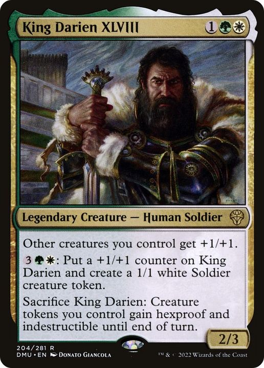 King Darien XLVIII in the group Magic the Gathering / Sets / Dominaria United at Proxyprinters.com (6392)