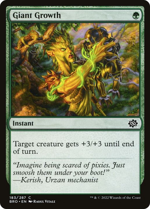 Giant Growth in the group Magic the Gathering / Types / Colors / Green at Proxyprinters.com (63959)