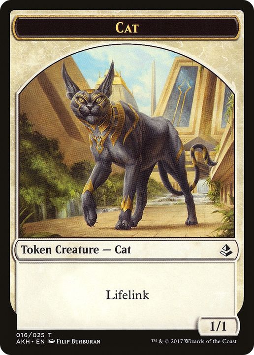 Cat in the group Magic the Gathering / Sets / Amonkhet Tokens at Proxyprinters.com (63982)