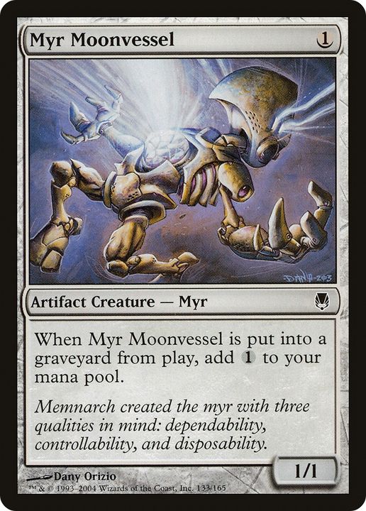 Myr Moonvessel in the group Magic the Gathering / Types / Colors / Colorless at Proxyprinters.com (63988)