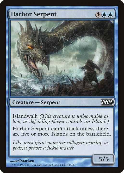 Harbor Serpent in the group Magic the Gathering / Sets / Magic 2014 at Proxyprinters.com (64001)