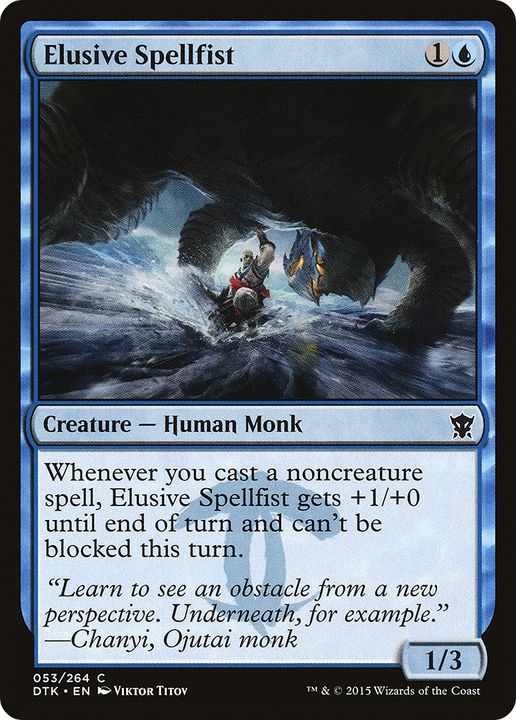 Elusive Spellfist in the group Magic the Gathering / Types / Creatures / Human at Proxyprinters.com (64008)