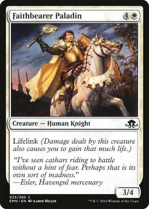 Faithbearer Paladin in the group Magic the Gathering / Sets / Eldritch Moon at Proxyprinters.com (64012)