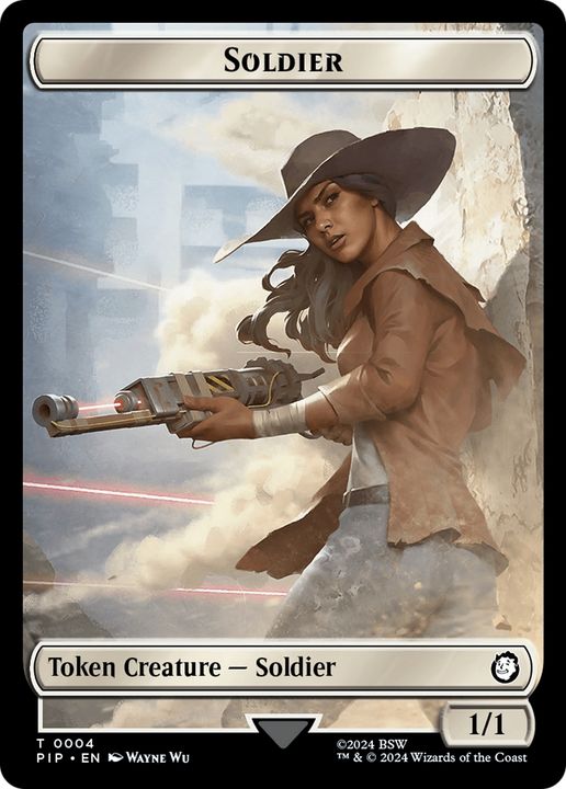 Soldier in the group Magic the Gathering / Sets / Fallout Tokens at Proxyprinters.com (64017)