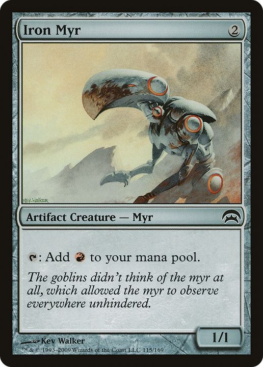 Iron Myr in the group Magic the Gathering / Types / Colors / Colorless at Proxyprinters.com (64044)