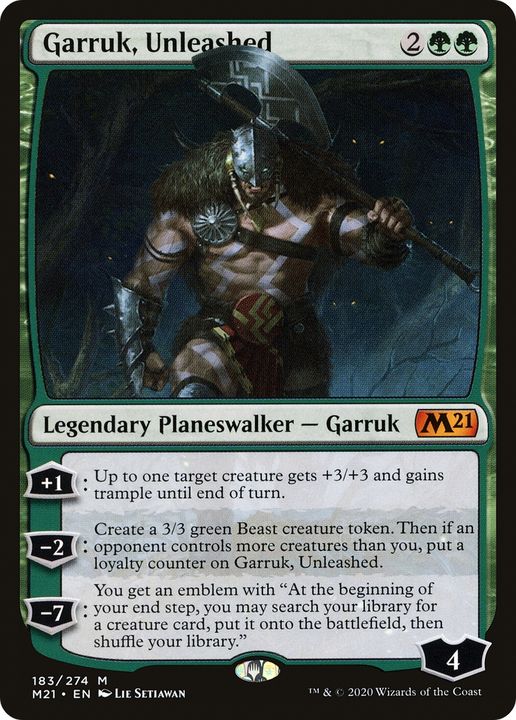 Garruk, Unleashed in the group Advanced search at Proxyprinters.com (64047)