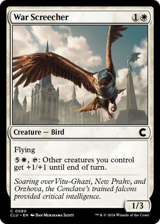 War Screecher in the group Magic the Gathering / Types / Colors / White at Proxyprinters.com (64056)