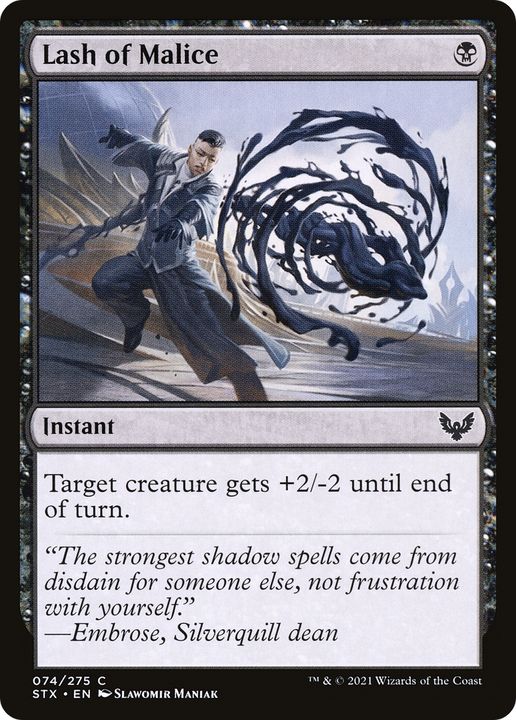 Lash of Malice in the group Magic the Gathering / Types / Colors / Black at Proxyprinters.com (64063)