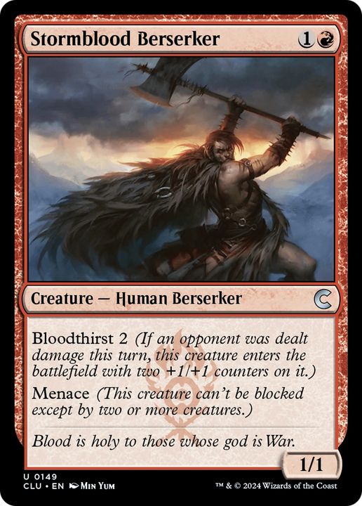 Stormblood Berserker in the group Magic the Gathering / Sets / Regional Championship Qualifiers 2022 at Proxyprinters.com (64070)