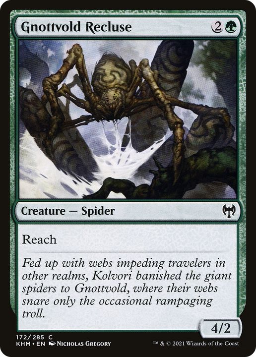 Gnottvold Recluse in the group Magic the Gathering / Types / Colors / Green at Proxyprinters.com (64085)